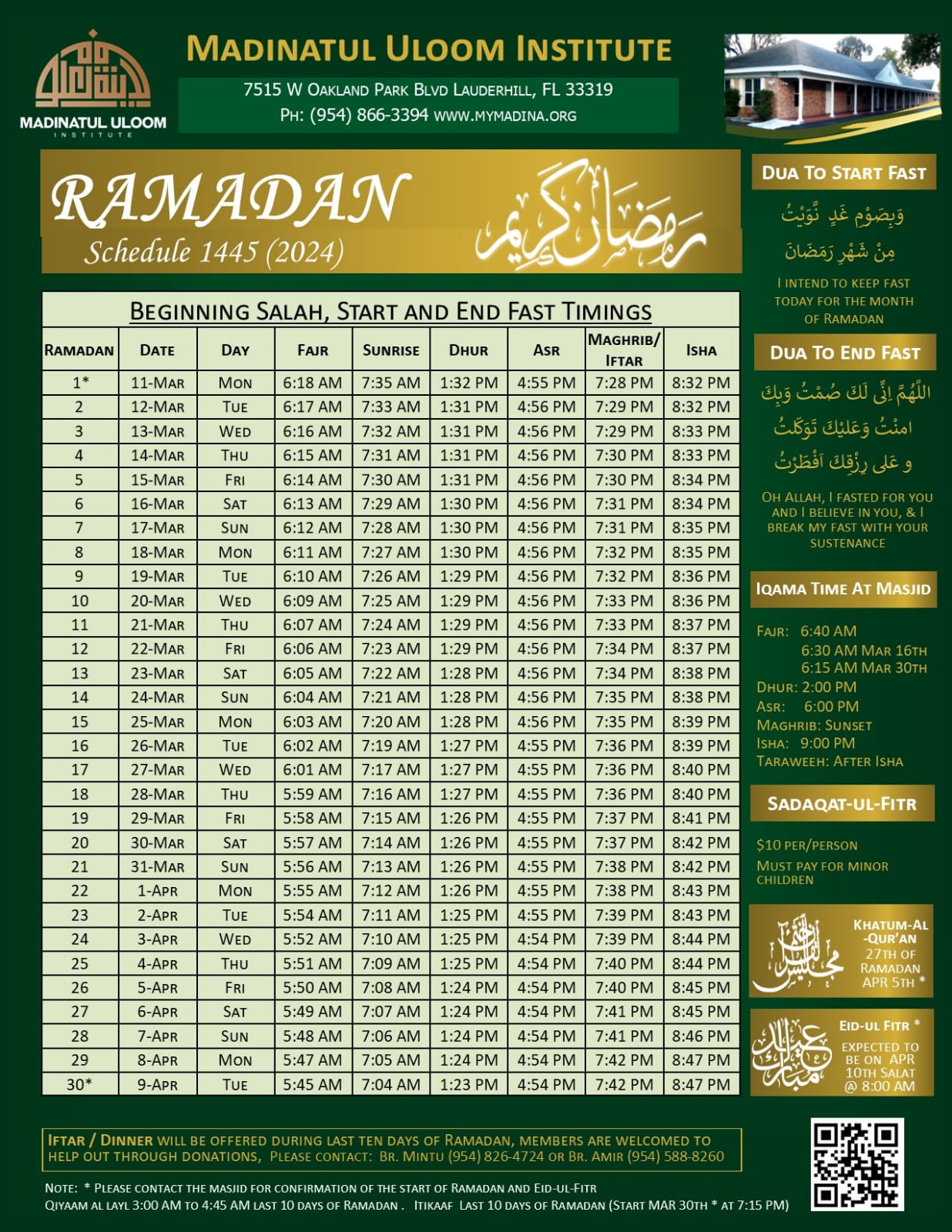 Madinatul Uloom Institute – MUI